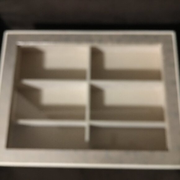 Dresser Top Glass Jewelry Box - Showstopper - NEW Crate & Barrel GAR - Picture 8 of 10